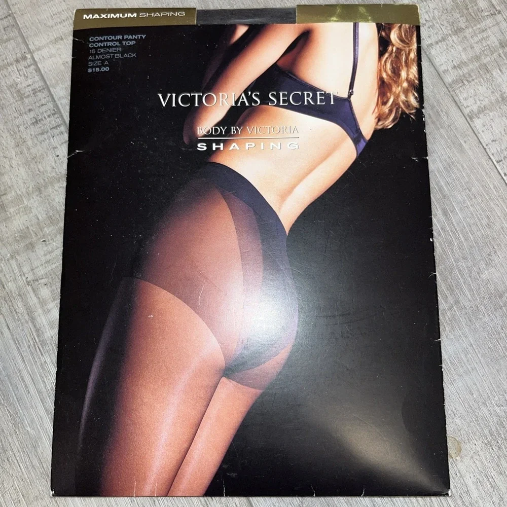 Victoria's Secret Body by Victoria‎ Maximum Shaping Control Top Almost Black  A